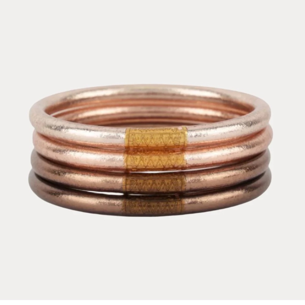 BUDHAGIRL FAWN ALL WEATHER BANGLES